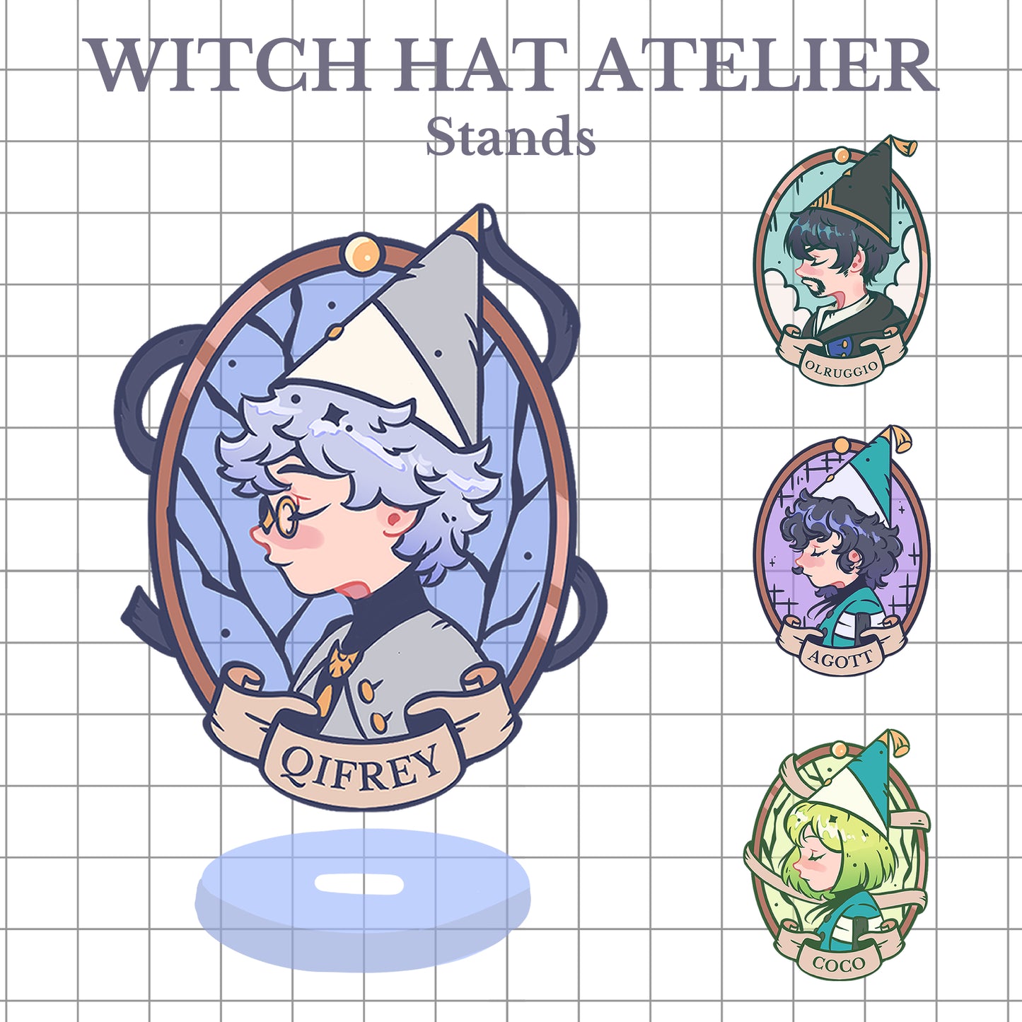 WHA Portrait Acrylic Stand (PRE-ORDER)