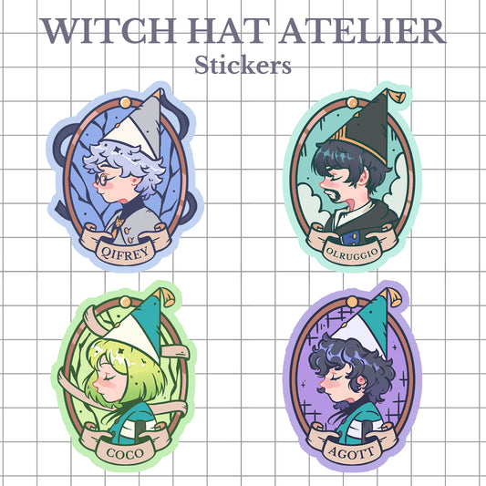 WHA Portrait Stickers (PRE-ORDER)