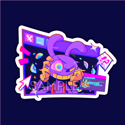 Bunny and Clown Sticker Set (PRE-ORDER)