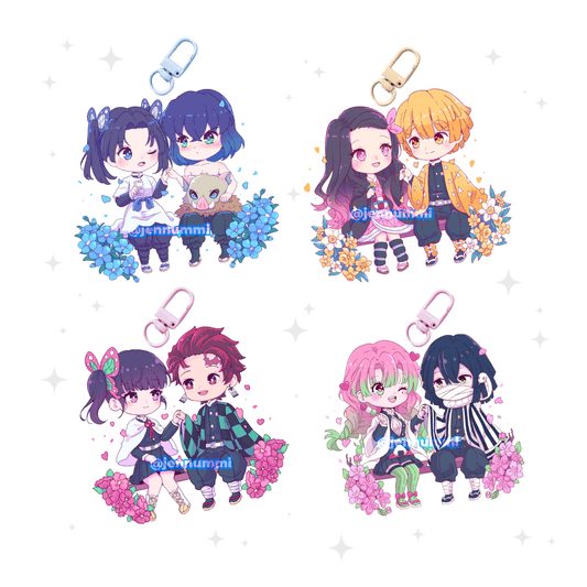 Romance Hunters Acrylic Charm Series (PRE-ORDER)