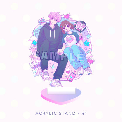Cleaner Pastel Acrylic Stand (PRE-ORDER)