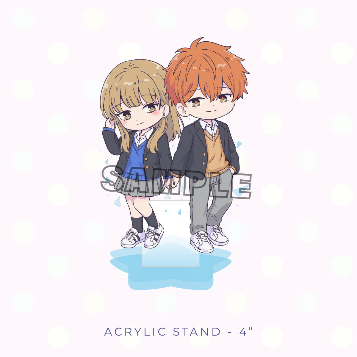 Cold Couple Acrylic Charm and Stand Set (PRE-ORDER)