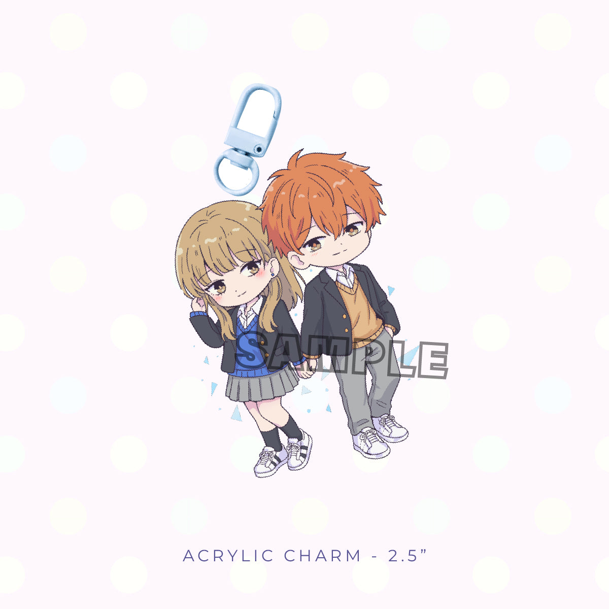 Cold Couple Acrylic Charm and Stand Set (PRE-ORDER)