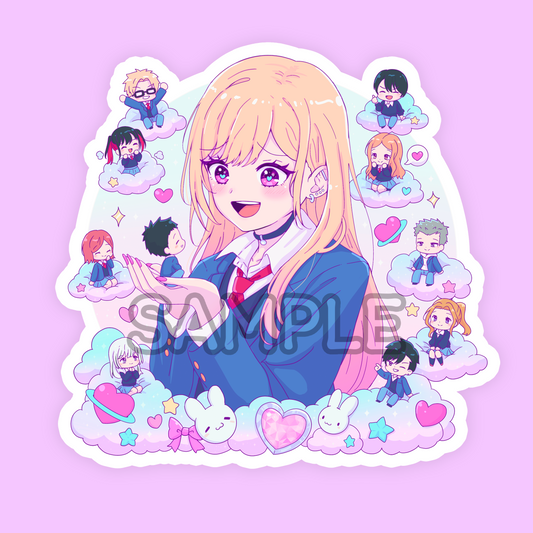 Cosplayer Chibis Sticker (PRE-ORDER)