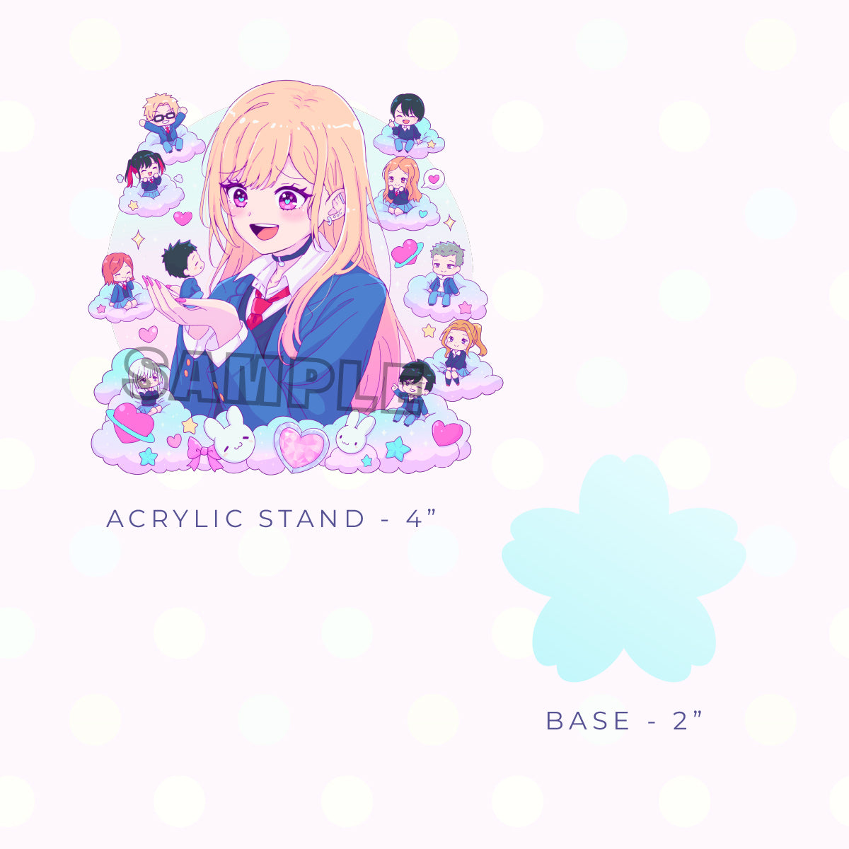 Cosplayer Chibis Acrylic Stand (PRE-ORDER)