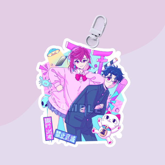 DDD Pastel Acrylic Charm (PRE-ORDER)