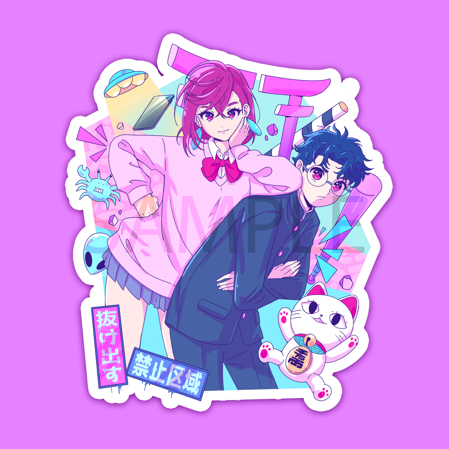 DDD Pastel Sticker (PRE-ORDER)