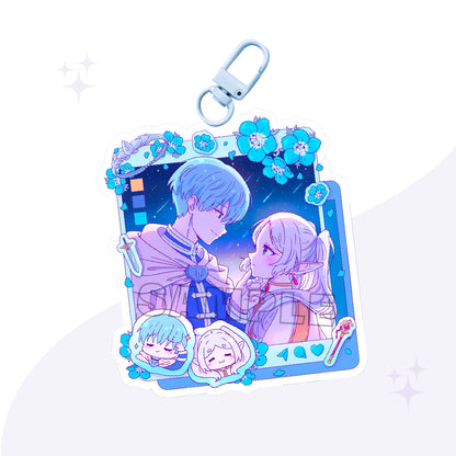 Elf and Hero Social Media Acrylic Charm