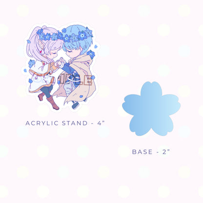 Elf and Hero Flowers Acrylic Stand (PRE-ORDER)
