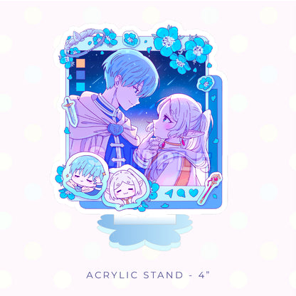 Elf and Hero Social Media Acrylic Stand