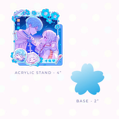 Elf and Hero Social Media Acrylic Stand