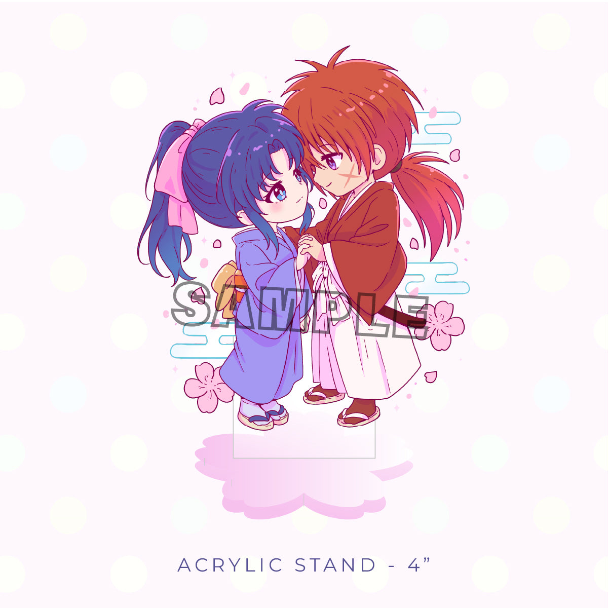 Ex Samurai Acrylic Charm and Stand Set (PRE-ORDER)