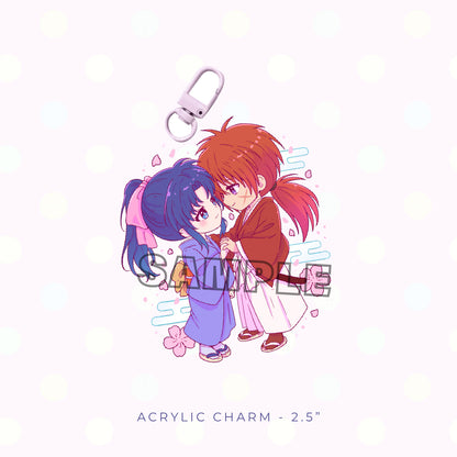 Ex Samurai Acrylic Charm and Stand Set (PRE-ORDER)