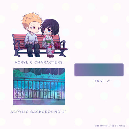 Flower Kimono Acrylic Stand (PRE-ORDER)