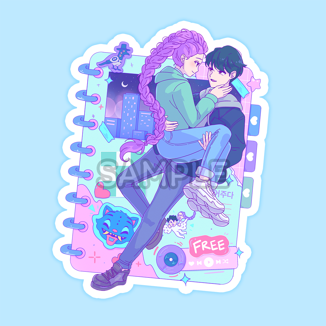Fr33 Kpop Sticker (PRE-ORDER)