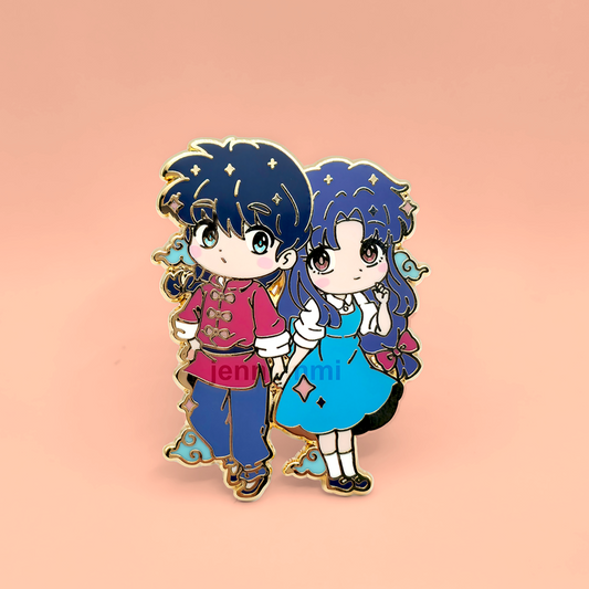 Half Romance Enamel Pin (IN-HAND)