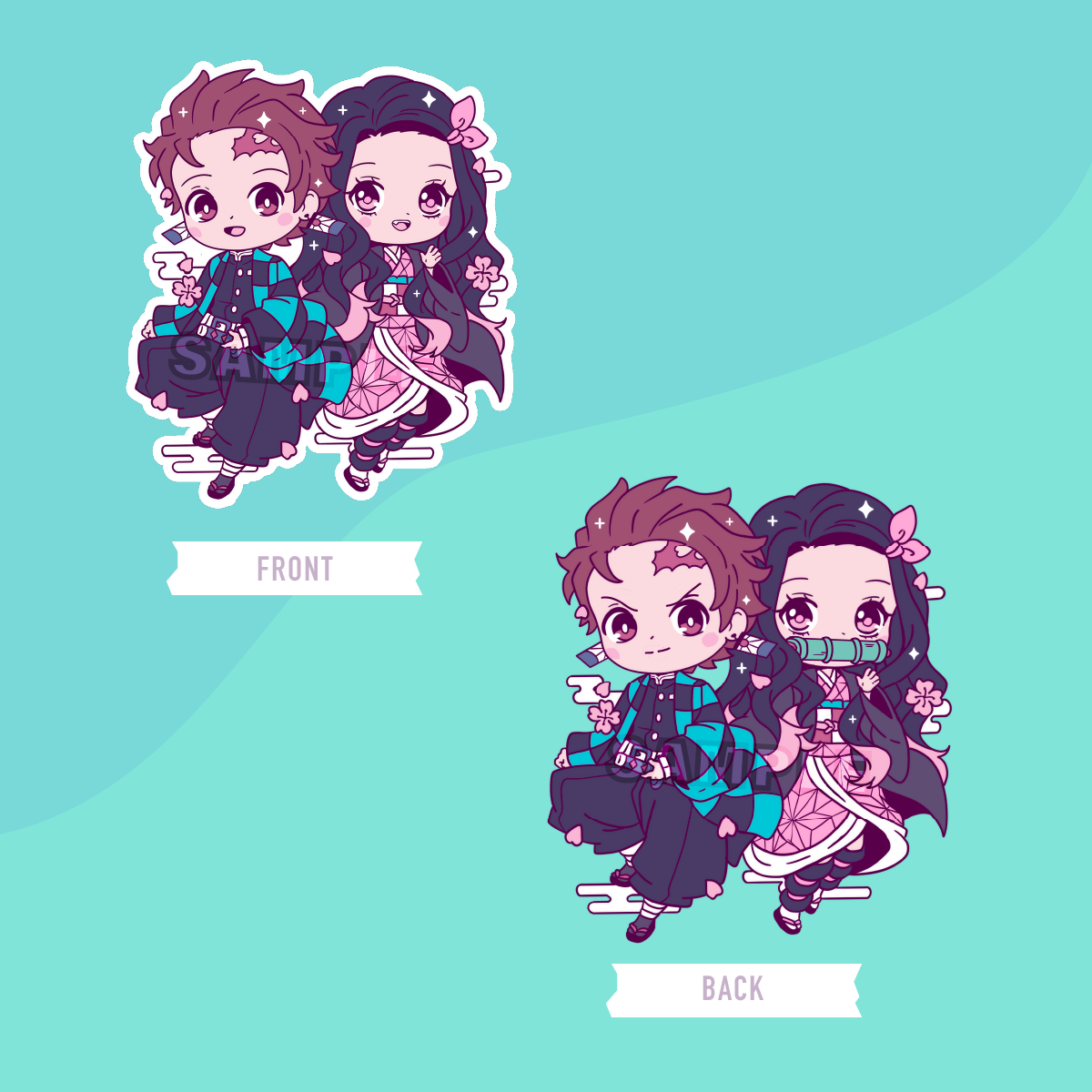 Hunter Siblings Acrylic Charm (PRE-ORDER)