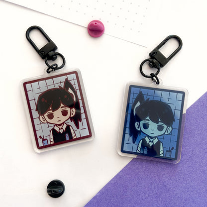 Omori Acrylic Charms (PRE-ORDER)