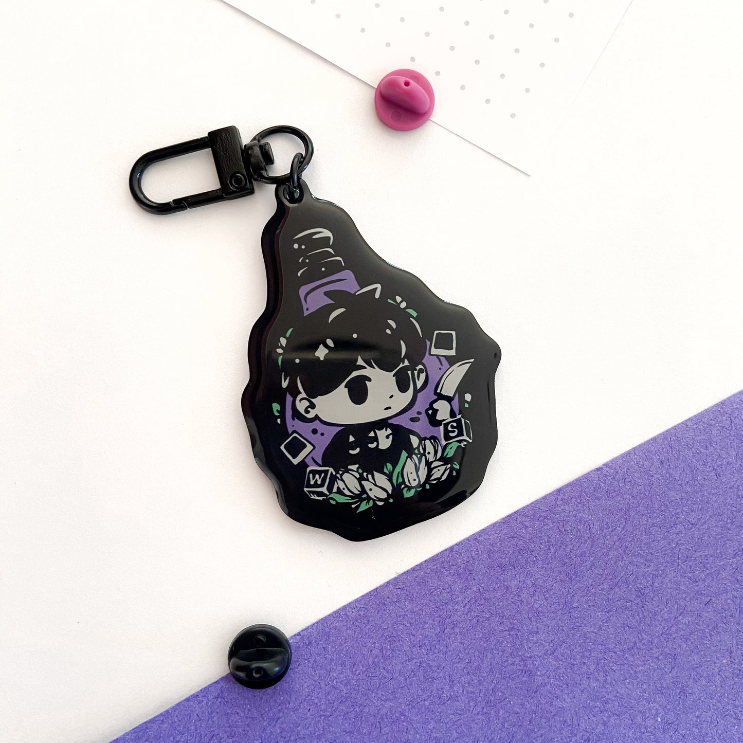 Omori Acrylic Charms (PRE-ORDER)