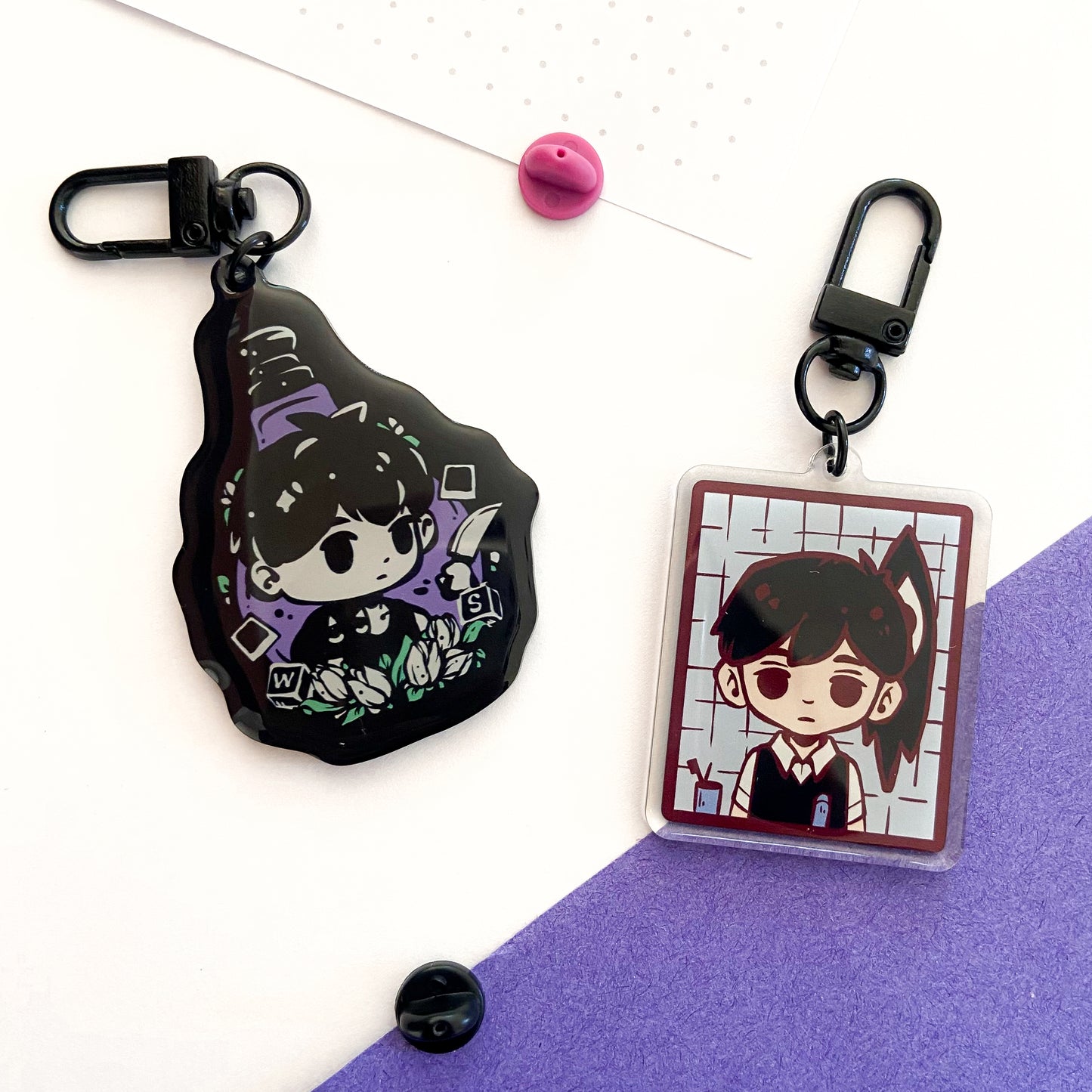 Omori Acrylic Charms (PRE-ORDER)