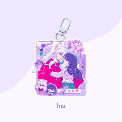 Social Media Romance Acrylic Charms (PRE-ORDER)