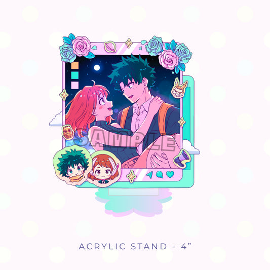 H3R0 Social Media Acrylic Stand (PRE-ORDER)
