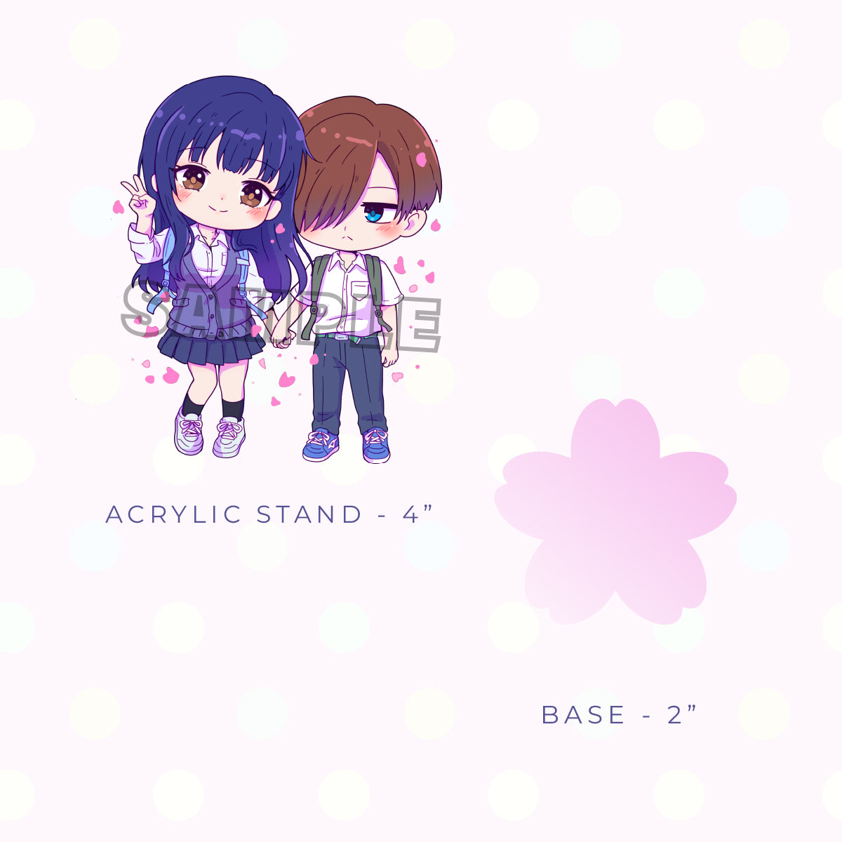 D4NG3RS Acrylic Stand (IN-HAND)