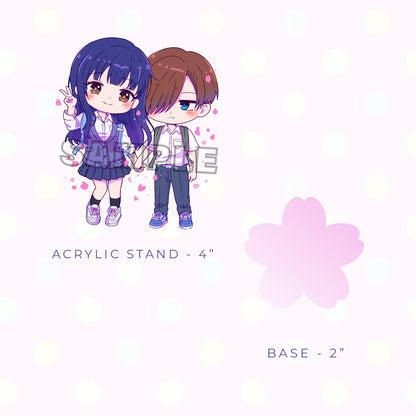 D4NG3RS Acrylic Stand (IN-HAND)