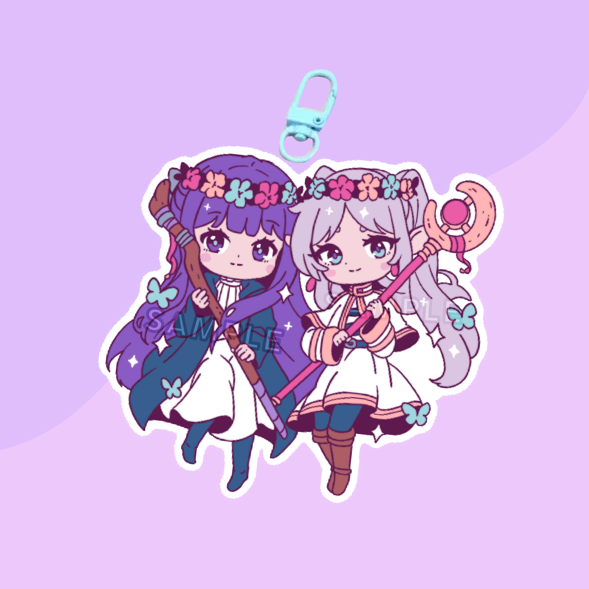 Mage Friends Acrylic Charm (PRE-ORDER)