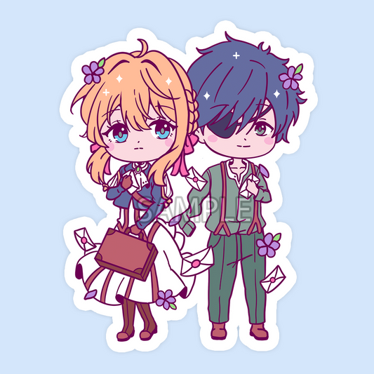 Messenger and Soldier Sticker