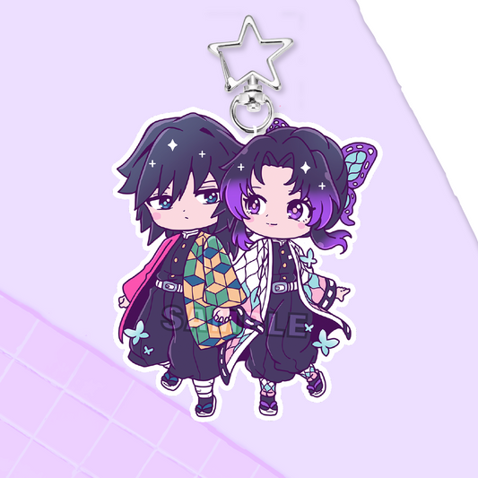 Mushi and Mizu Acrylic Charm (PRE-ORDER)