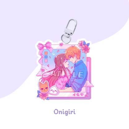 Social Media Romance Acrylic Charms (PRE-ORDER)