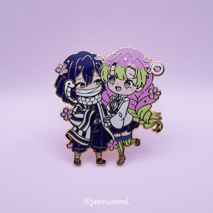 Love and Serpent Enamel Pin