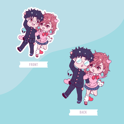 Psychic and Ufo Acrylic Charm (PRE-ORDER)