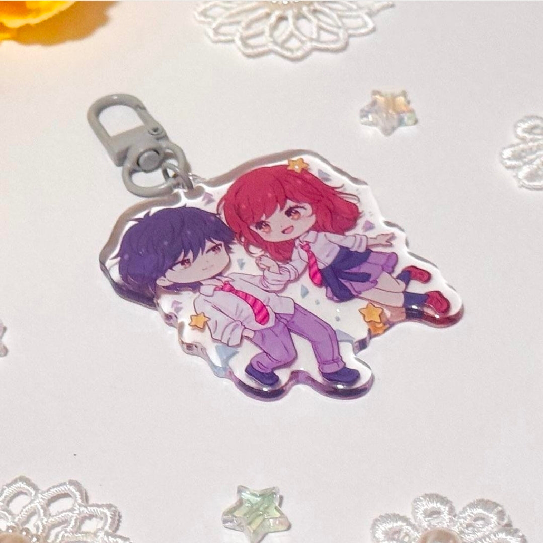 A0 H4RU R1D3 Acrylic Charm