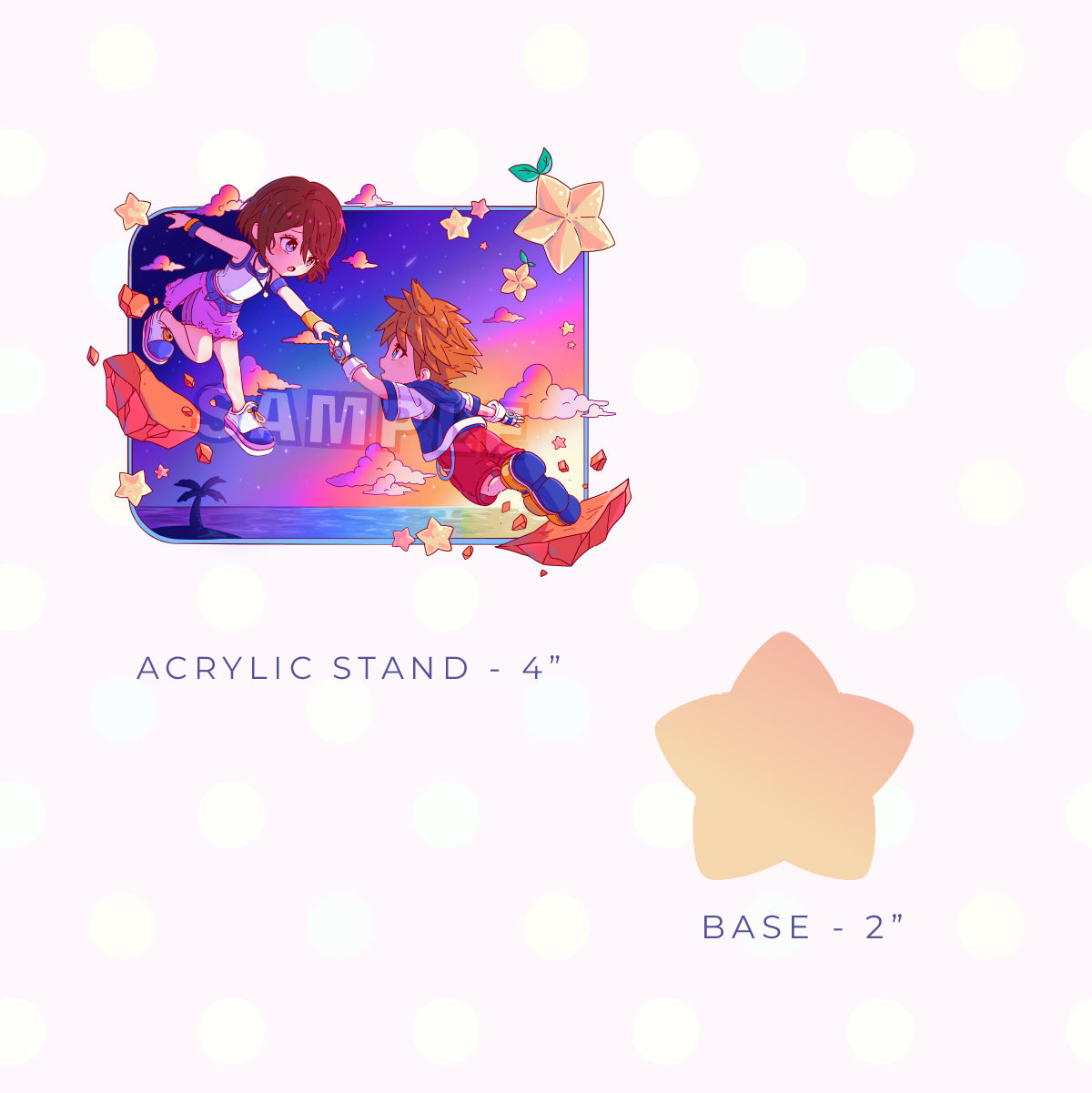 D34RLY B3L0V3D Acrylic Stand (PRE-ORDER)