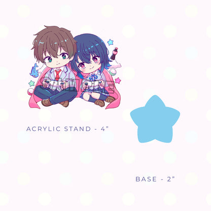 Shark Couple Acrylic Stand (PRE-ORDER)