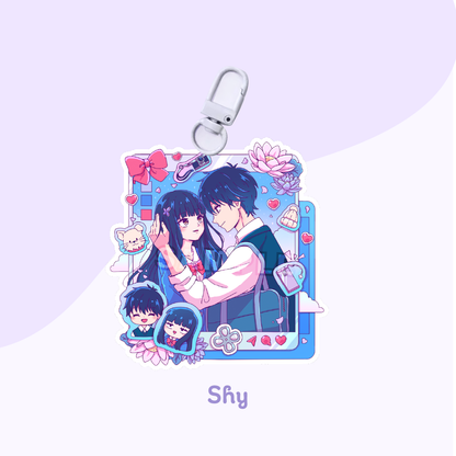 Social Media Romance Acrylic Charms (PRE-ORDER)