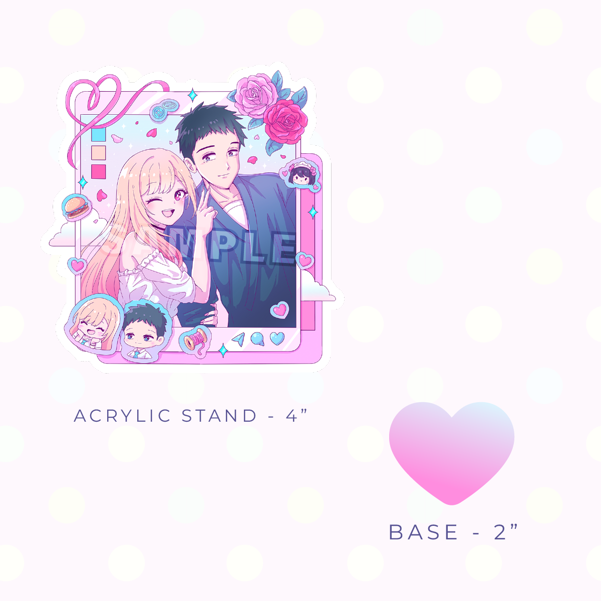Social Media Cosplayer Acrylic Stand (PRE-ORDER)