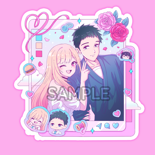 Social Media Cosplayer Sticker (PRE-ORDER)