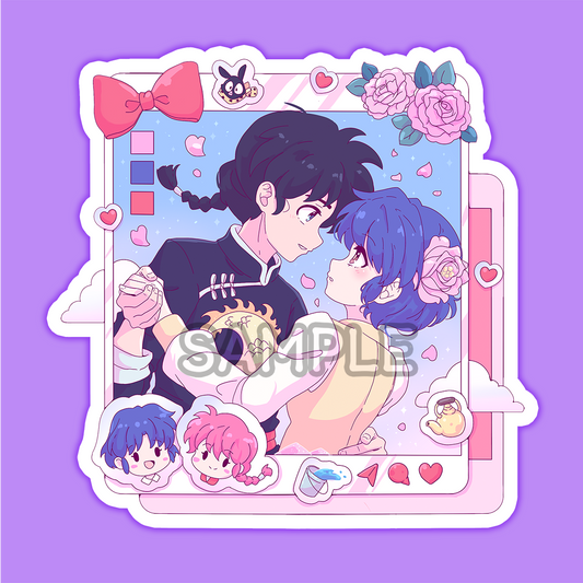 Social Media Half Sticker (PRE-ORDER)