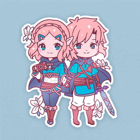 Hero & Princess Sticker