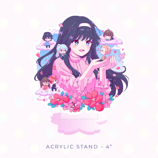 Sweet Flowers Chibi Group Acrylic Stand (PRE-ORDER)