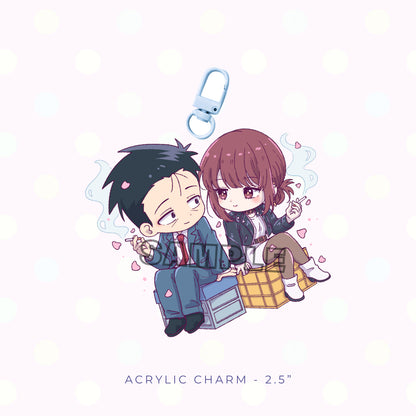 Vapor Couple Acrylic Charm and Stand Set (PRE-ORDER)